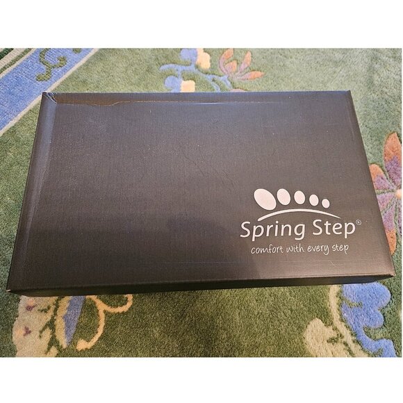 Women's Leather Sandal, Spring Step Nochella Olive Green, Size 36 (US 6) - Picture 8 of 9